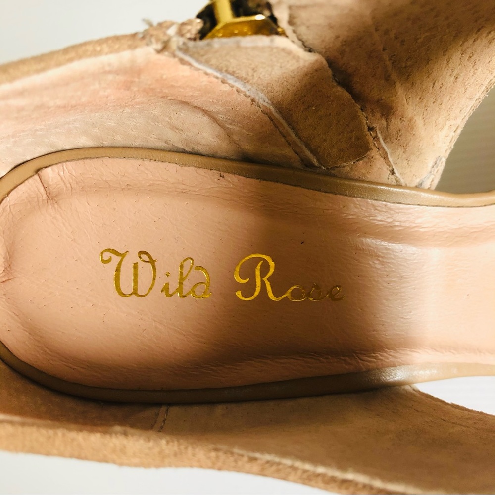 Wild Rose Platform Heels - Picture 9 of 12